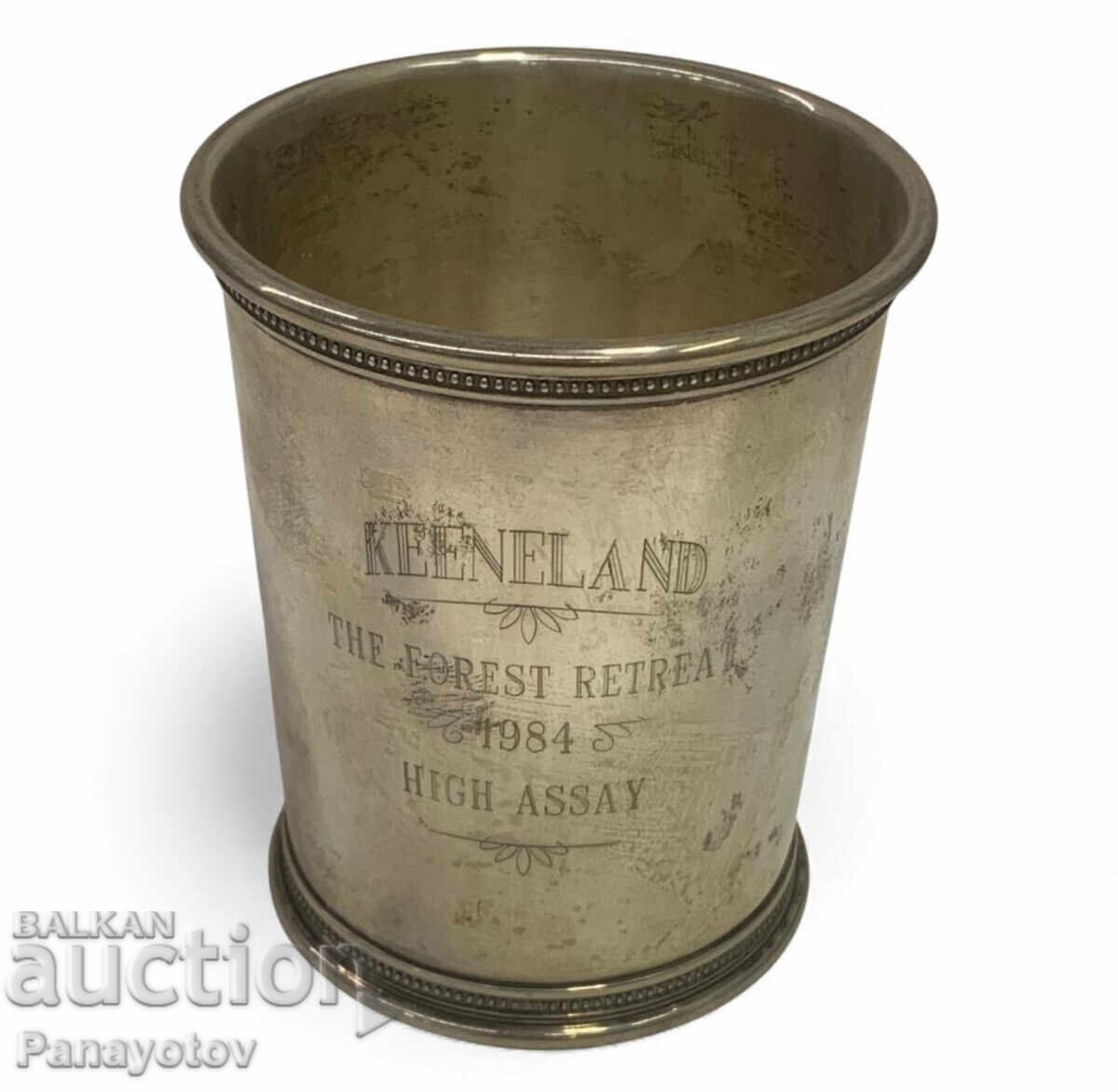 ЧАША СРЕБРО КАНА ХАЛБА АМЕРИКАНСКА МАСИВНА ПРОБА ЗА ВОДА 925