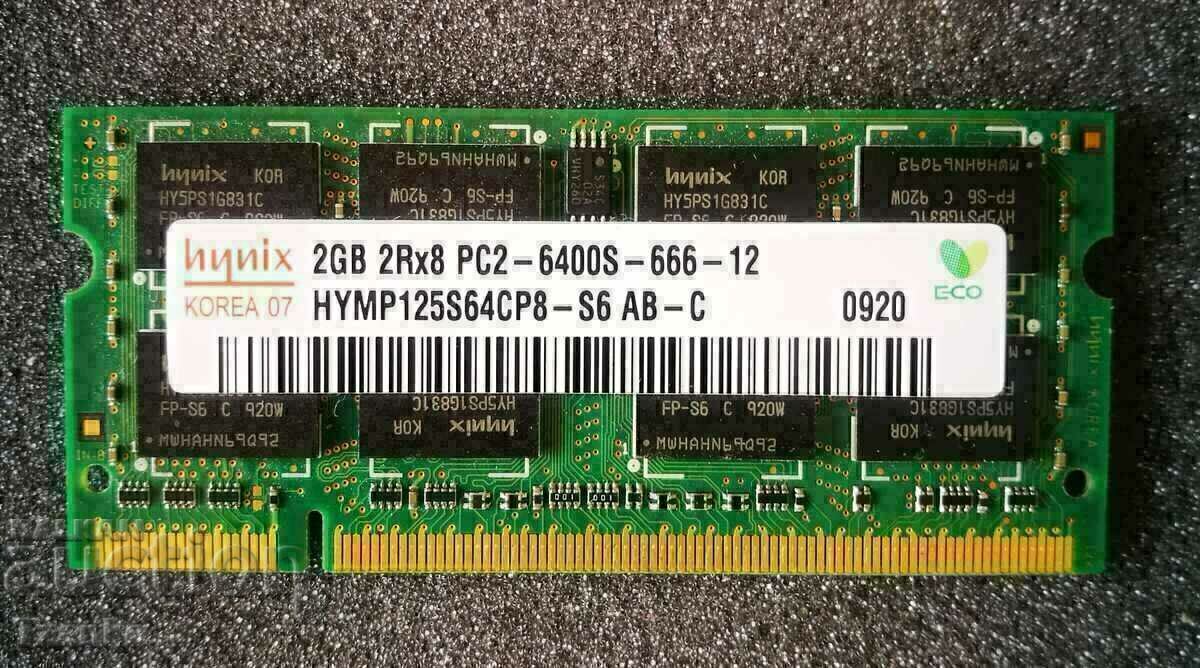 Hynix 2 GB DDR2 800 Mhz RAM