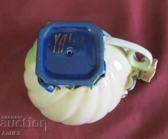 Vintich Porcelain Tea Set with Sugar Bowl marked - 6 Vintich Porcelain Tea Set with Sugar Bowl marked - 6