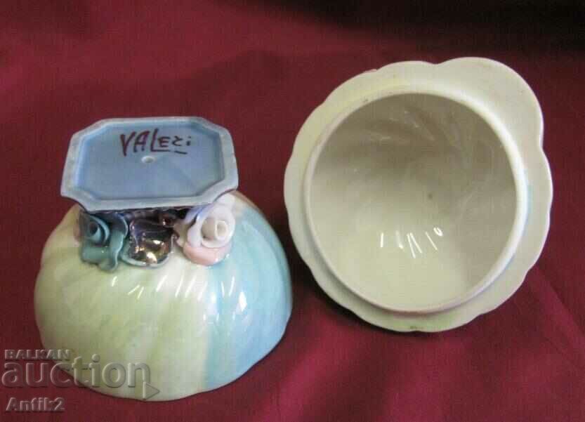 Vintich Porcelain Tea Set with Sugar Bowl marked - 7 Vintich Porcelain Tea Set with Sugar Bowl marked - 7