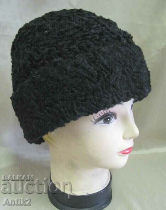 Delivery of Antique Women's Hat - Astrakhan Lambskin