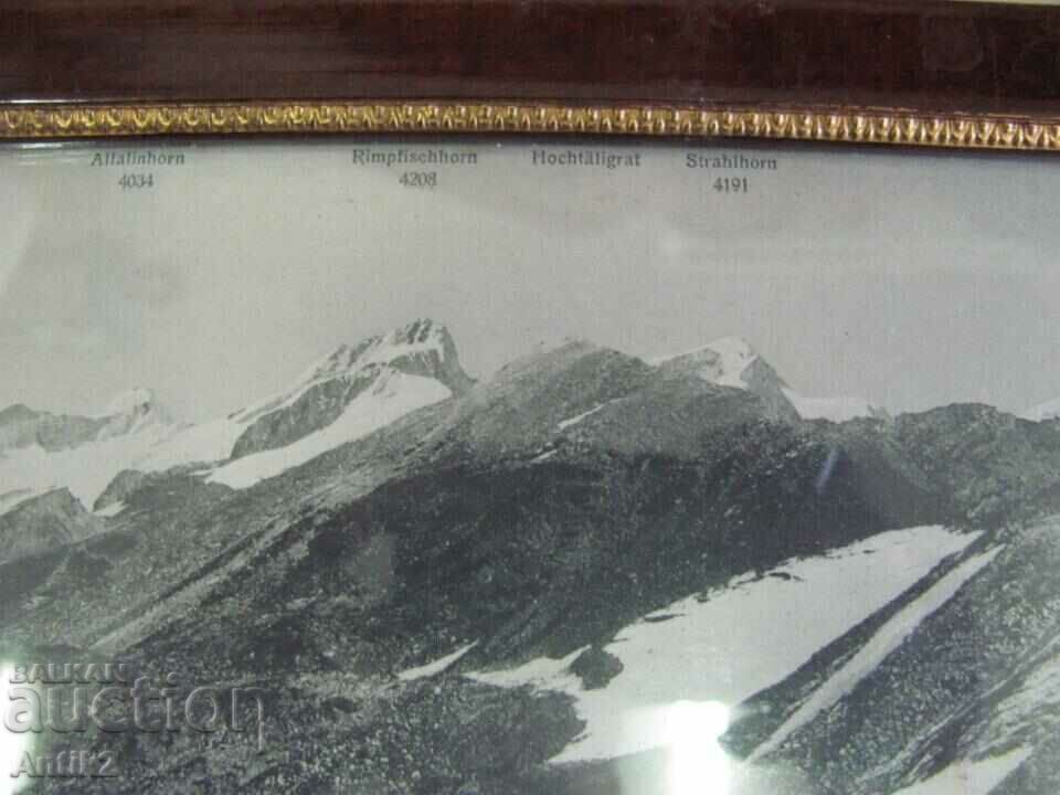 Delivery of 20 Old Lithographs - The Alps 2 pcs. Delivery of 20 Old Lithographs - The Alps 2 pcs.