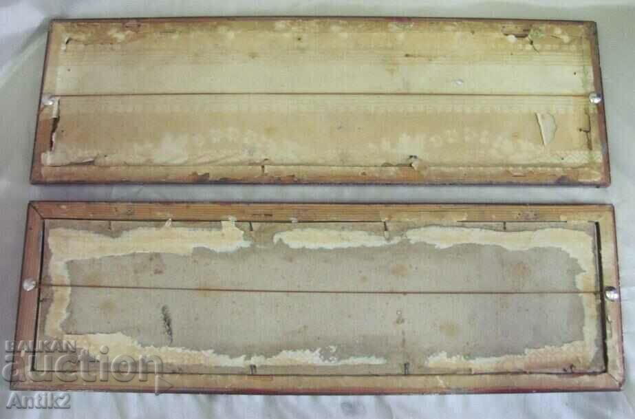 20 Old Lithographs - The Alps 2 pcs. - 6 20 Old Lithographs - The Alps 2 pcs. - 6