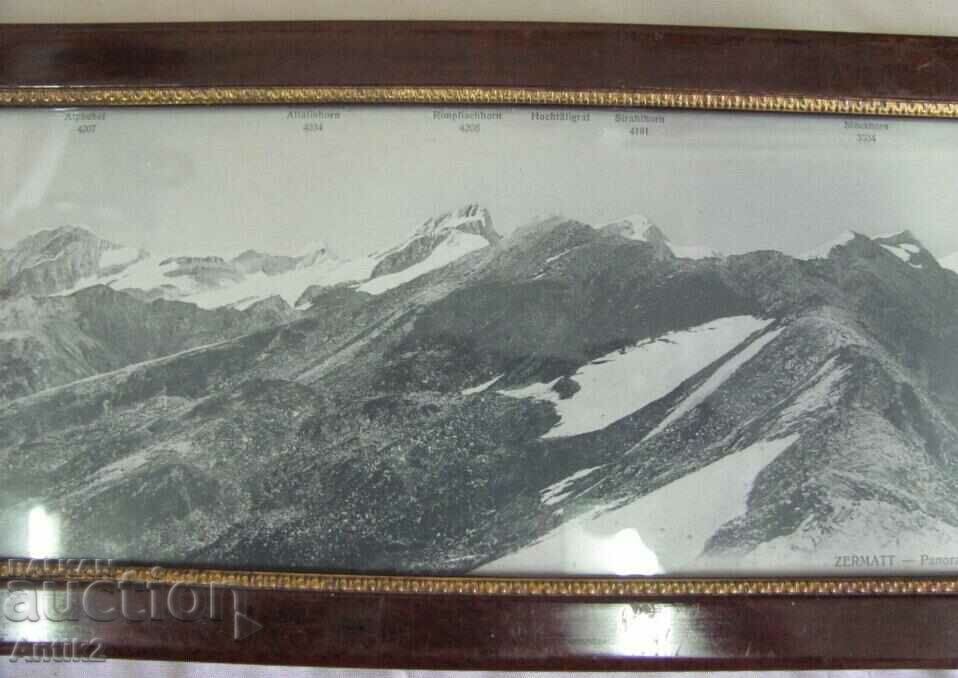 20 Old Lithographs - The Alps 2 pcs. - 7 20 Old Lithographs - The Alps 2 pcs. - 7
