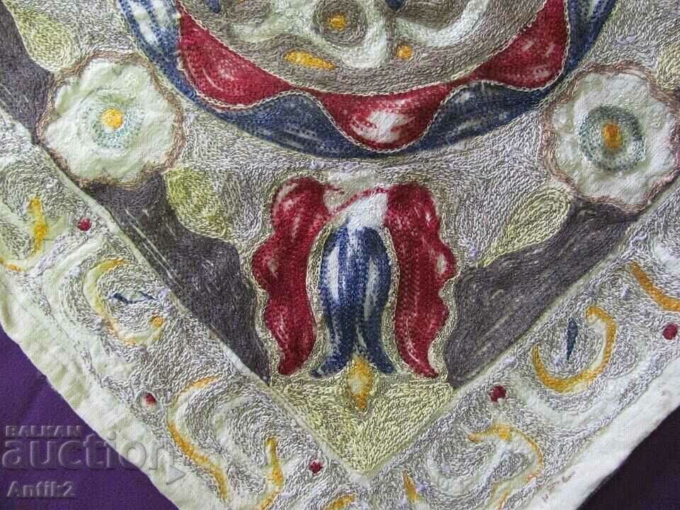 Old Embroidered Islamic Symbols Pillow - 7 Old Embroidered Islamic Symbols Pillow - 7