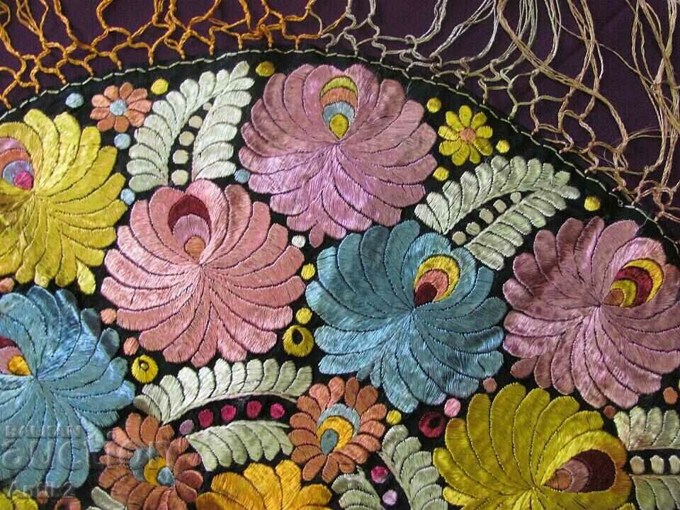 Antique Tablecloth, Table Square - 5