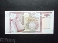BURUNDI, 50 francs, 2007, UNC