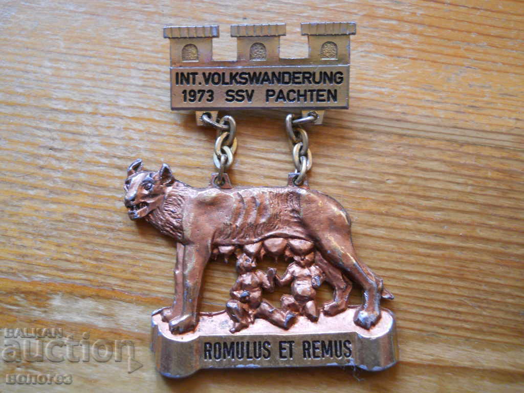 μετάλλιο από τη διεθνή τουριστική εκστρατεία - Γερμανία 1973