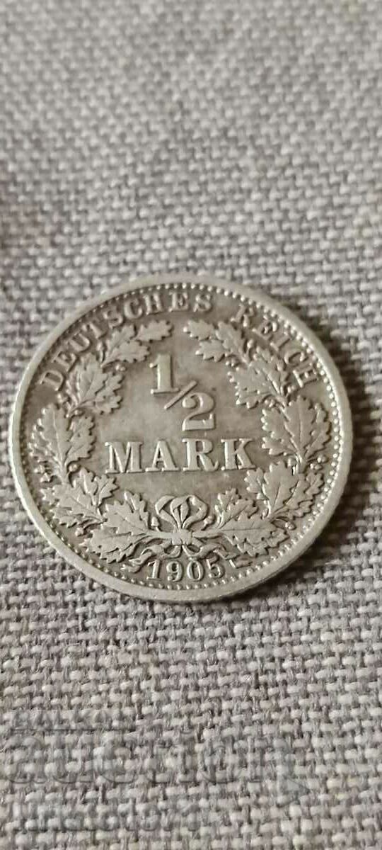 1/2 марка 1905 F