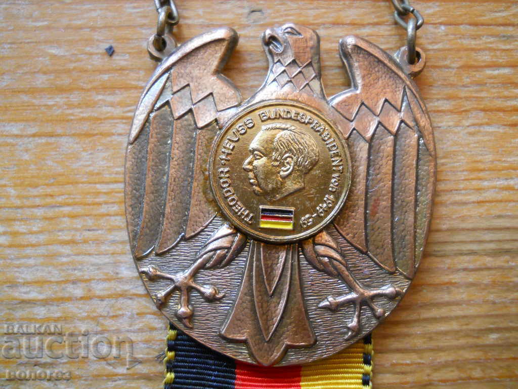 медал от международен туристически поход - Германия 1974 г.