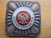 Polish military award badge (enamel, on screw)