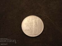 100 lire Italia 1977