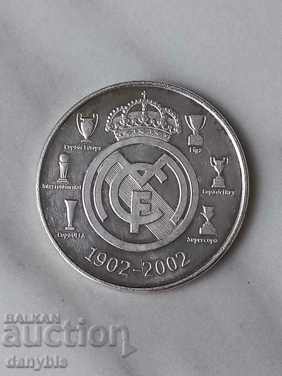 Plaque - 100 years of Real Madrid