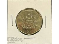 Σαμόα 1 δολάριο 2002