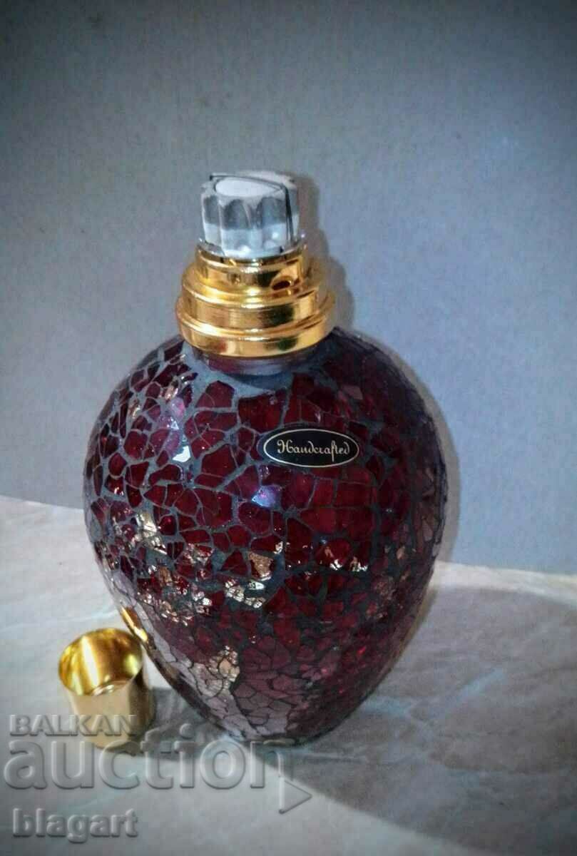 Delivery of Murano, red glass, lamp,