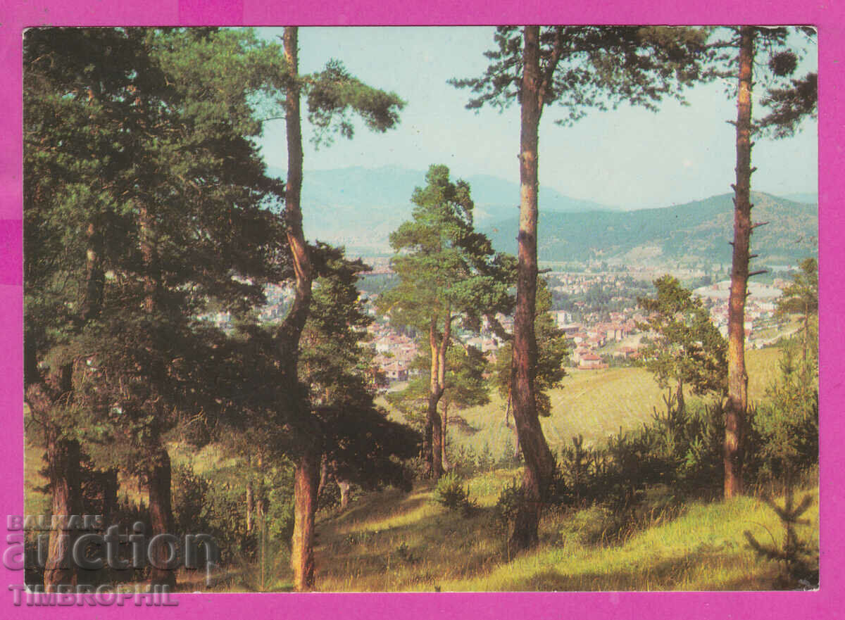 Auction 308486 / Velingrad - General view from the forest D-2163-А Fotoizdat Auction 308486 / Velingrad - General view from the forest D-2163-А Fotoizdat