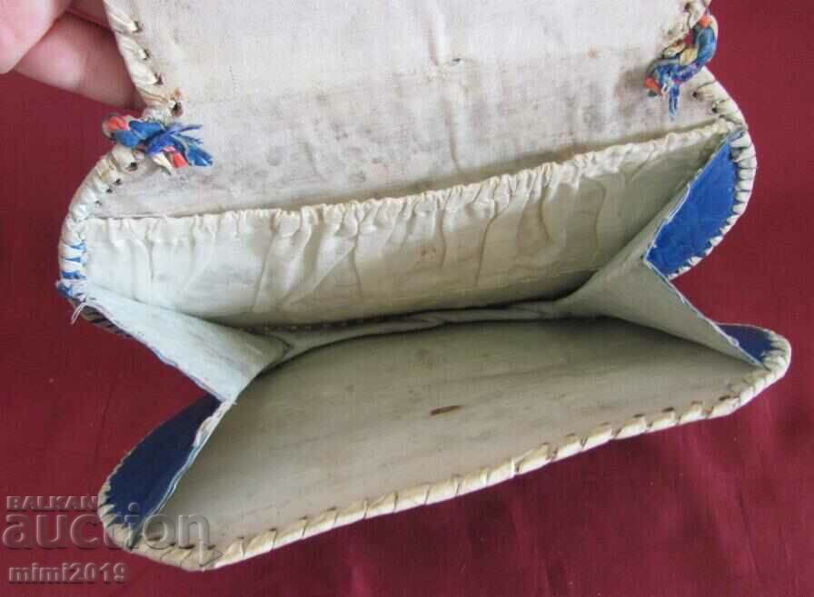 30's Small Leather Ladies Bag - 5