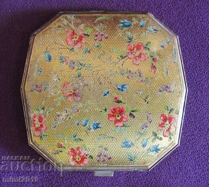 Auction 30's Antique Ladies Bag Clutch Purse with Poudrier Auction 30's Antique Ladies Bag Clutch Purse with Poudrier