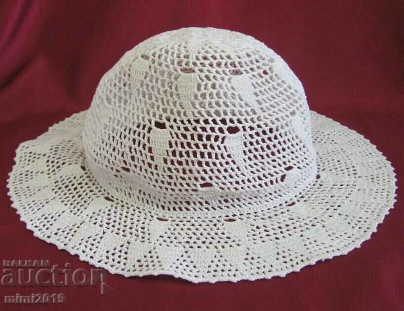 Vintich Handmade Knitted Women's Summer Hat with price 35.00 BGN | € 17.90 Vintich Handmade Knitted Women's Summer Hat with price 35.00 BGN | € 17.90