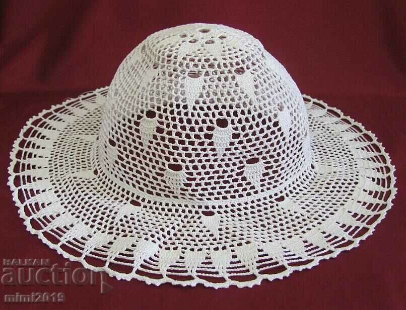Vintich Handmade Knitted Women's Summer Hat with price 35.00 BGN | € 17.90 Vintich Handmade Knitted Women's Summer Hat with price 35.00 BGN | € 17.90