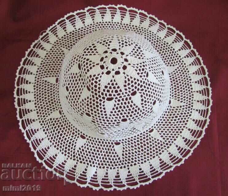 Auction Vintich Handmade Knitted Women's Summer Hat Auction Vintich Handmade Knitted Women's Summer Hat