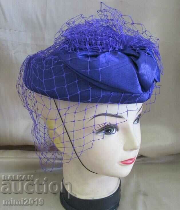 30's Antique Women's Hat with Veil with price 45.00 BGN | € 23.01 30's Antique Women's Hat with Veil with price 45.00 BGN | € 23.01