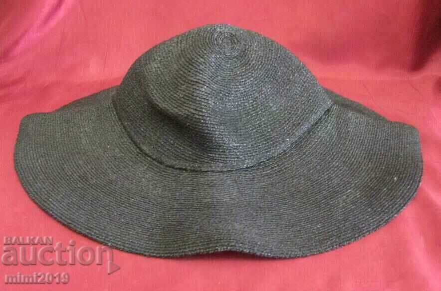 Delivery of Antique Women's Wide Brim Hat Delivery of Antique Women's Wide Brim Hat