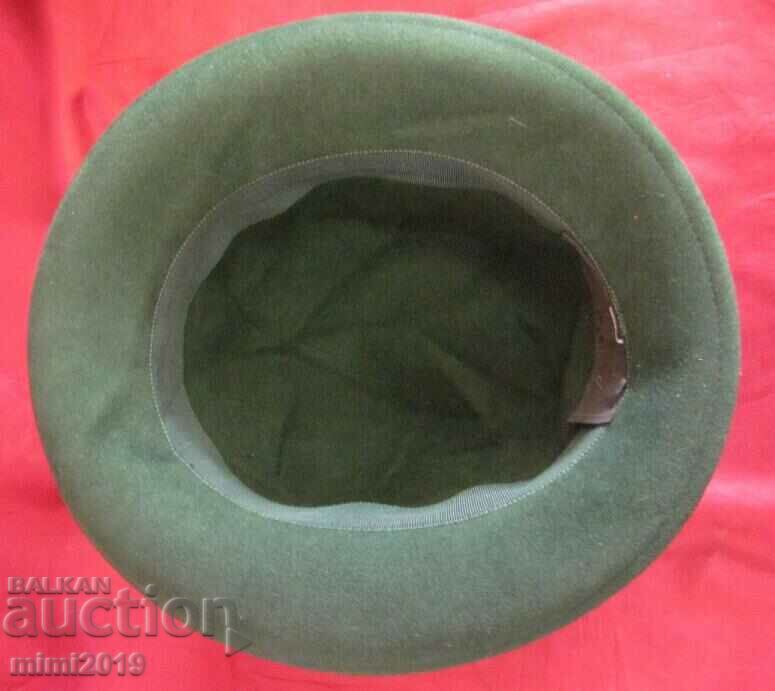 50's Antique Women's Felt and Velvet Hat - 6 50's Antique Women's Felt and Velvet Hat - 6