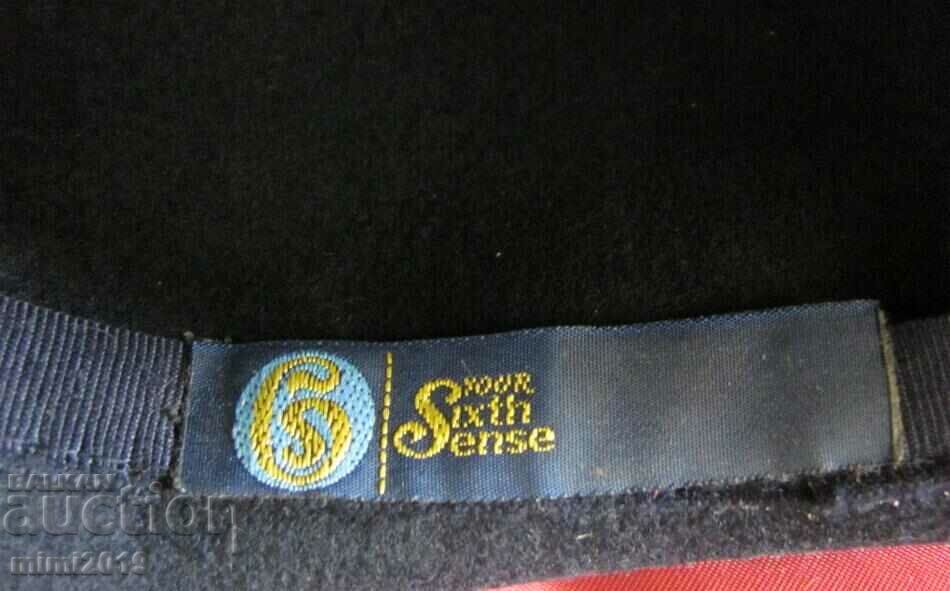 Auction 50's Antique Ladies Feather Felt Hat Auction 50's Antique Ladies Feather Felt Hat