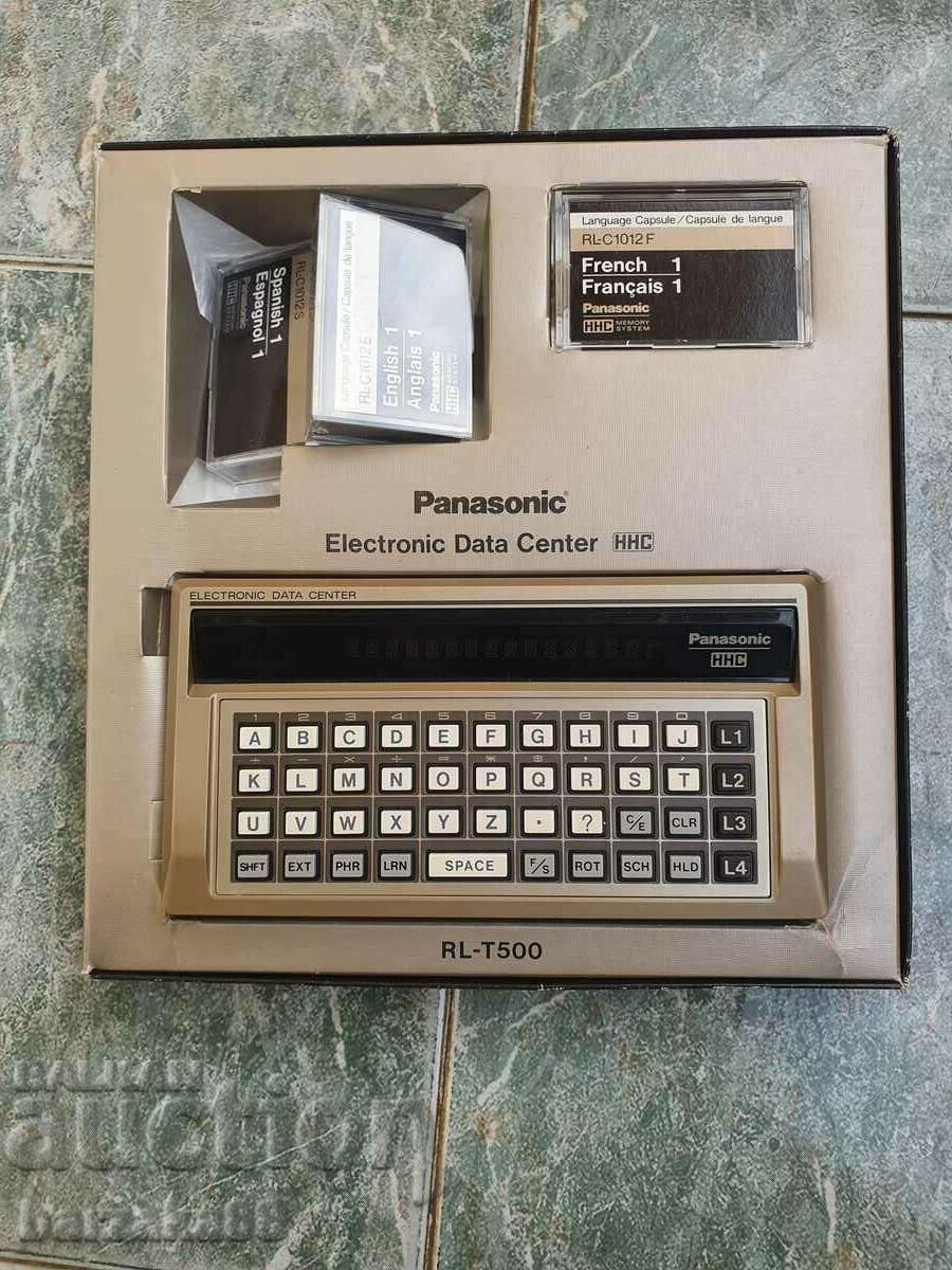 Υπολογιστής τσέπης μεταφραστή Panasonic rl-t500 σε πολλές γλώσσες