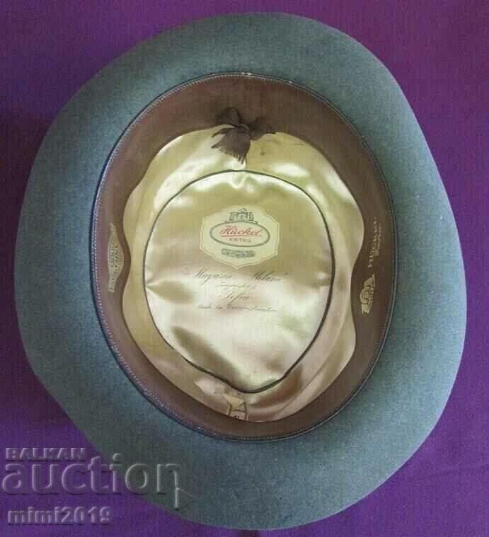 Delivery of 60's Vintich Men's Bomber Hat - Borsalino type Delivery of 60's Vintich Men's Bomber Hat - Borsalino type