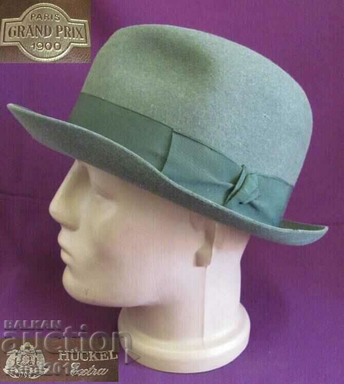 60's Vintich Men's Bomber Hat - Borsalino type