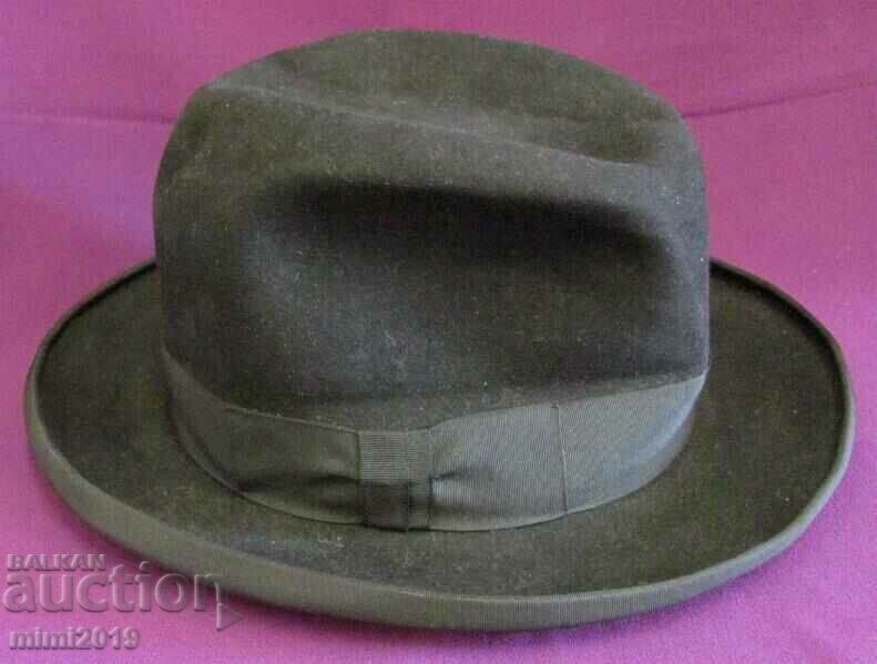 50's Antique Men's Hat - Borsalino felt type with price 75.00 BGN | € 38.35 50's Antique Men's Hat - Borsalino felt type with price 75.00 BGN | € 38.35