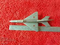 Old metal fighter Mig 21 M-120 Made in Bulgaria