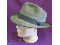 Pălărie Borsalino antică pentru bărbați din anii 1930