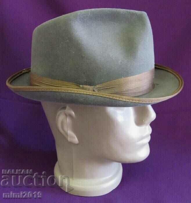 1930s Antique Men's Borsalino Hat - 5