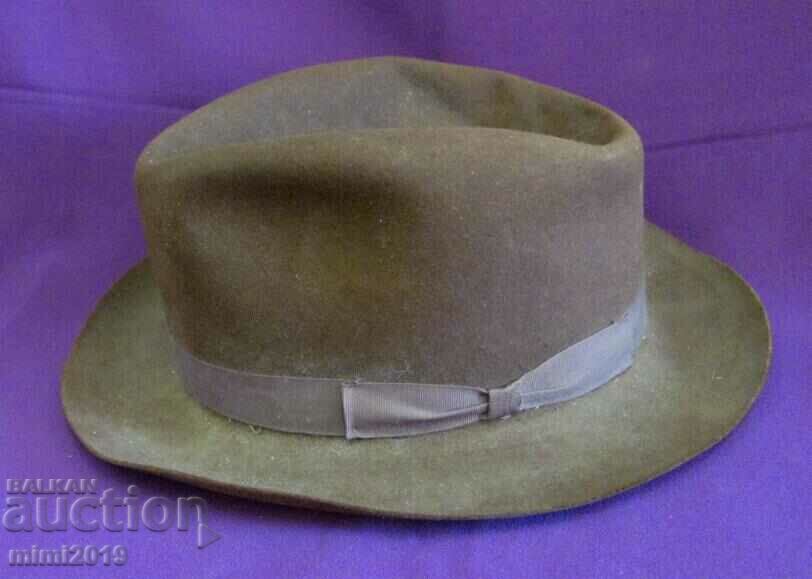 Auction  50's Antique Men's Hat-type Borsalino, felt