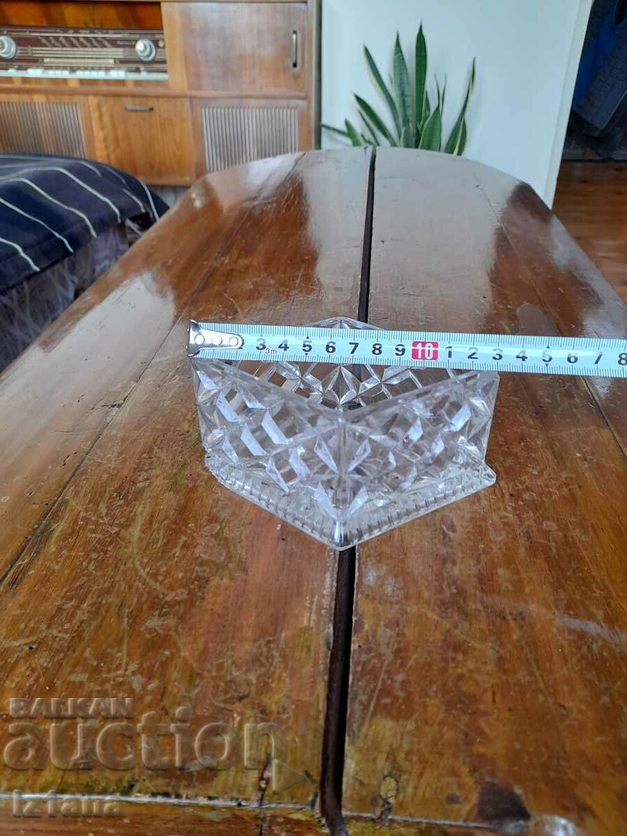 Old glass bowl, candy box, sugar bowl - 7 Old glass bowl, candy box, sugar bowl - 7