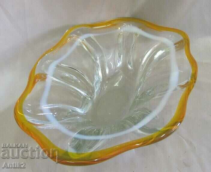 Massive Crystal Bowl, Fruitiera - 6 Massive Crystal Bowl, Fruitiera - 6