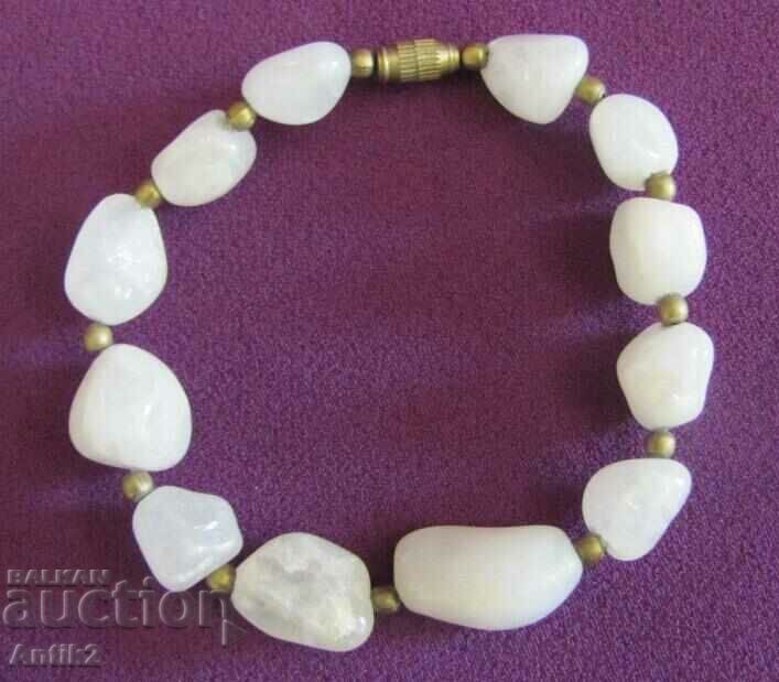 Vintich Women's Bracelet natural volcanic stone