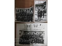 Fotografii vechi 3 buc. Gara Brusartsi din anii 1930