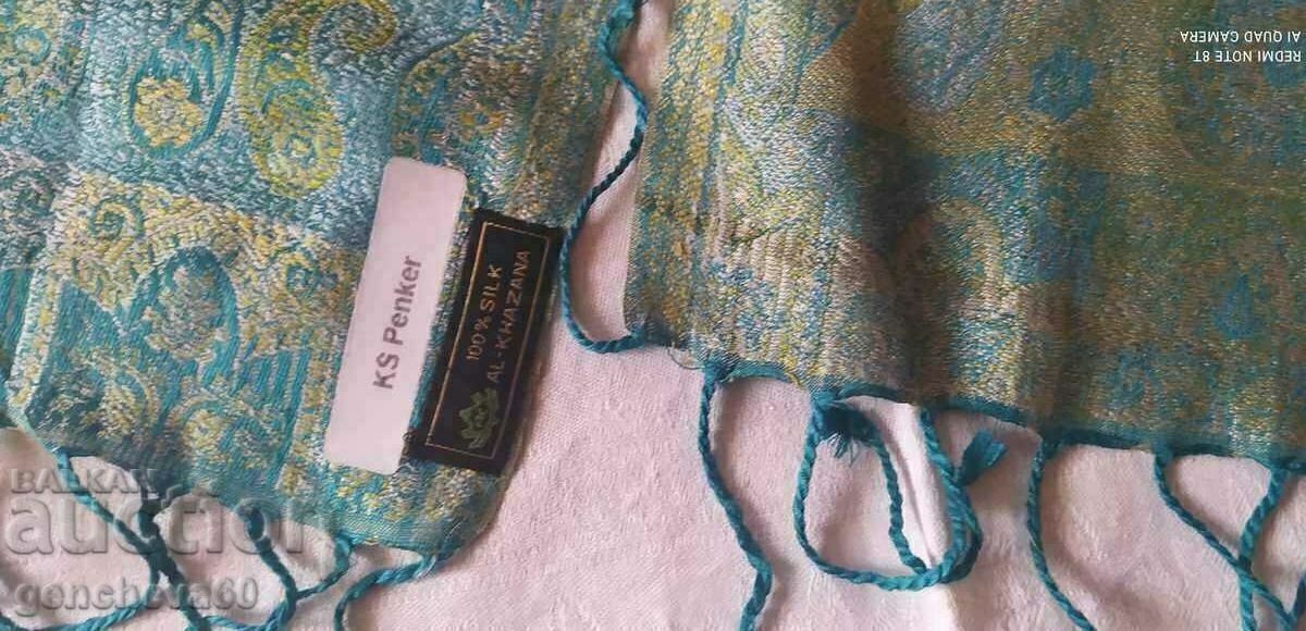 Delivery of Men's silk scarf Delivery of Men's silk scarf