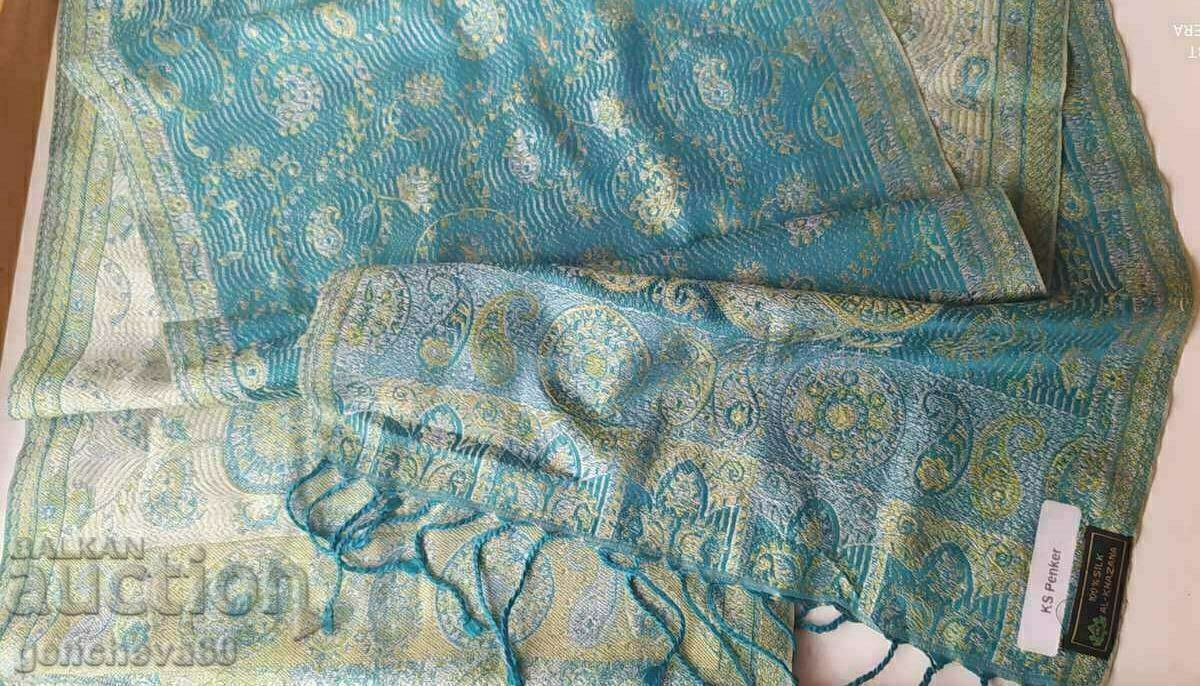 Men's silk scarf - 5