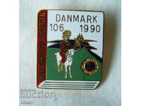 Badge - Hans Christian Andersen, Denmark. Email.