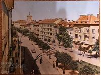 Old postcard Kazanlak 1960s