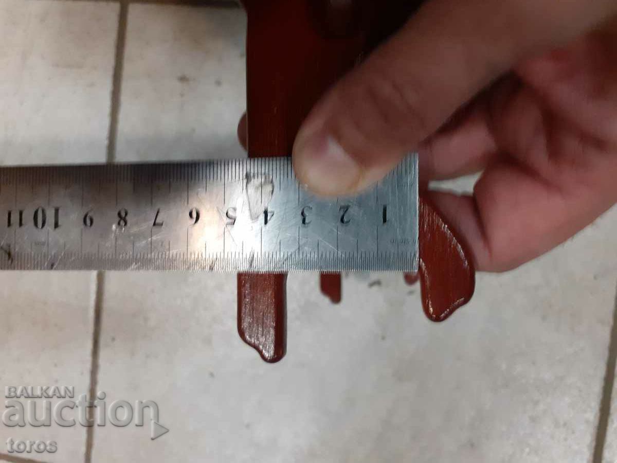 Suport detasabil din lemn pentru sabie, cutit, pumnal, scimitar, pistol - 5 Suport detasabil din lemn pentru sabie, cutit, pumnal, scimitar, pistol - 5