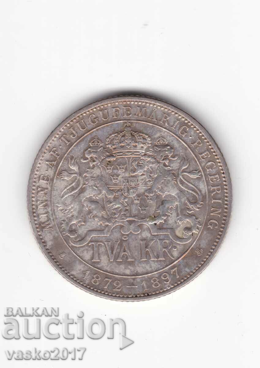 2 coroane - 1897 Suedia