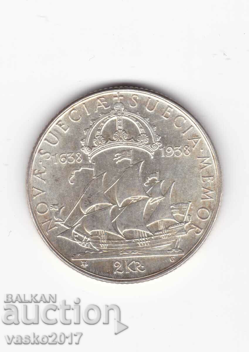 2 coroane - 1938 Suedia