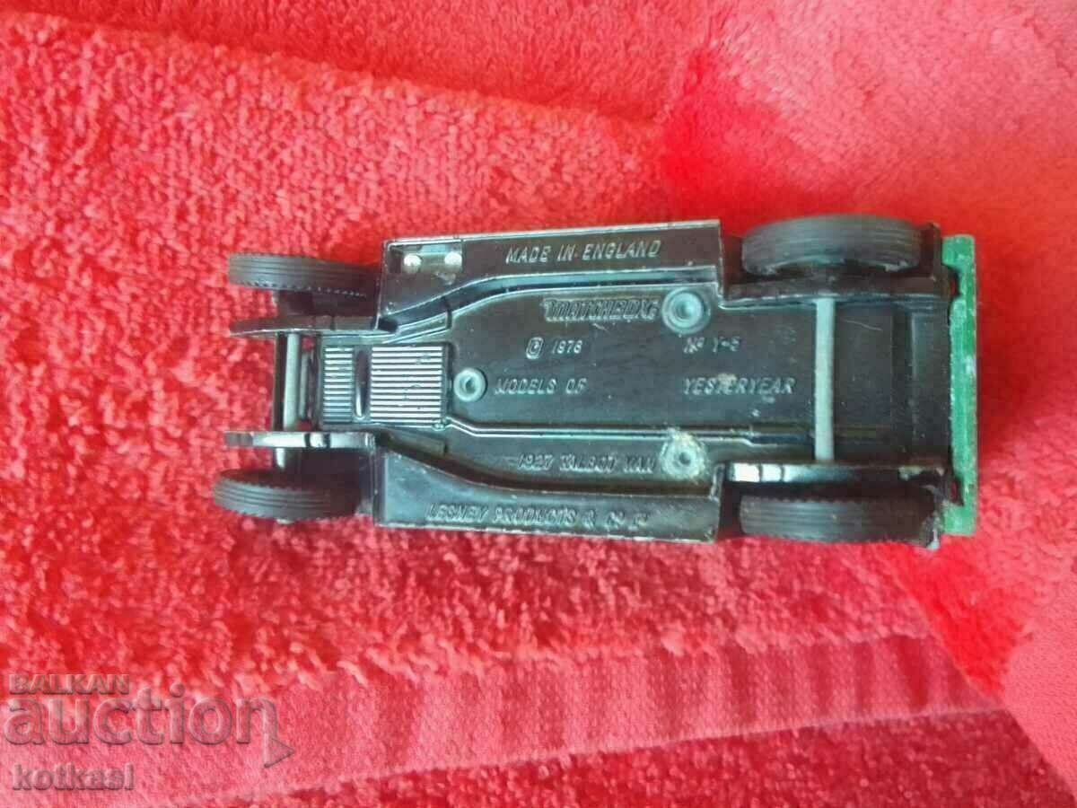 Vintage Metal Model VAN Matchbox 1978 England Yesteryear 1927 - 7 Vintage Metal Model VAN Matchbox 1978 England Yesteryear 1927 - 7