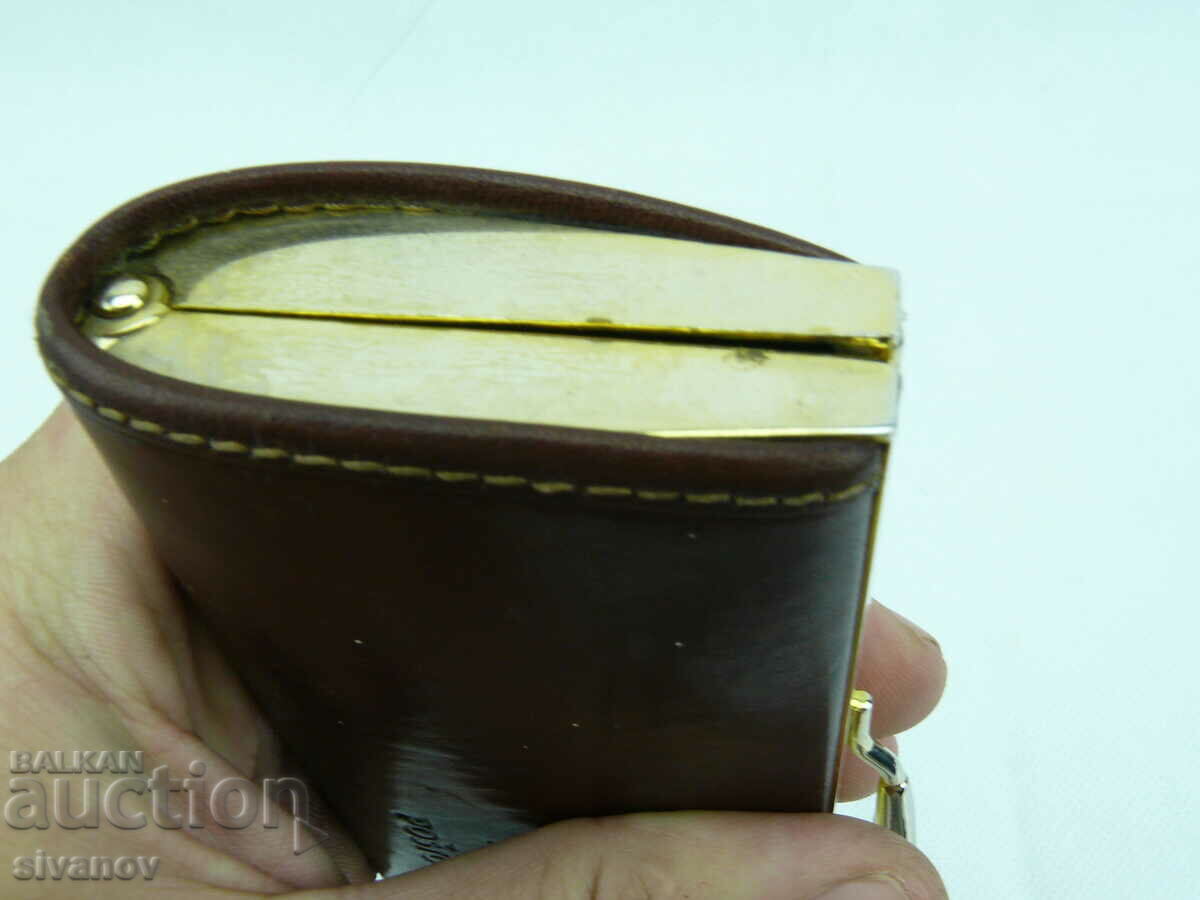 Old leather eyeglass case #2272 - 5